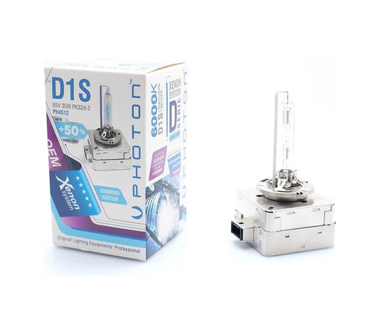 Photon D1s 6000k Beyaz Xenon Ampul +%50 Fazla Işık 