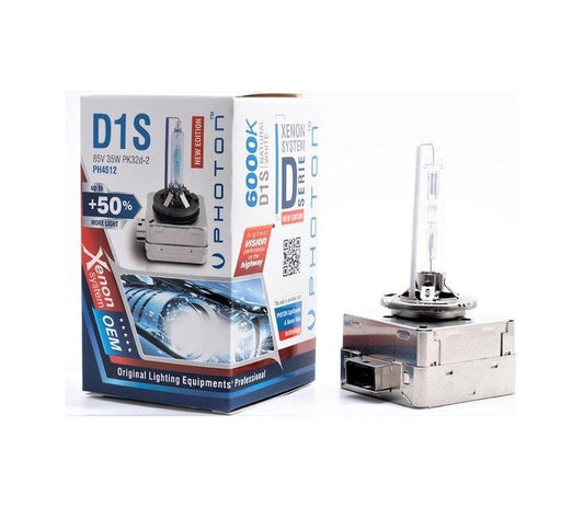 Photon D1S 6000K +%50 Fazla Işık Oem Ampul