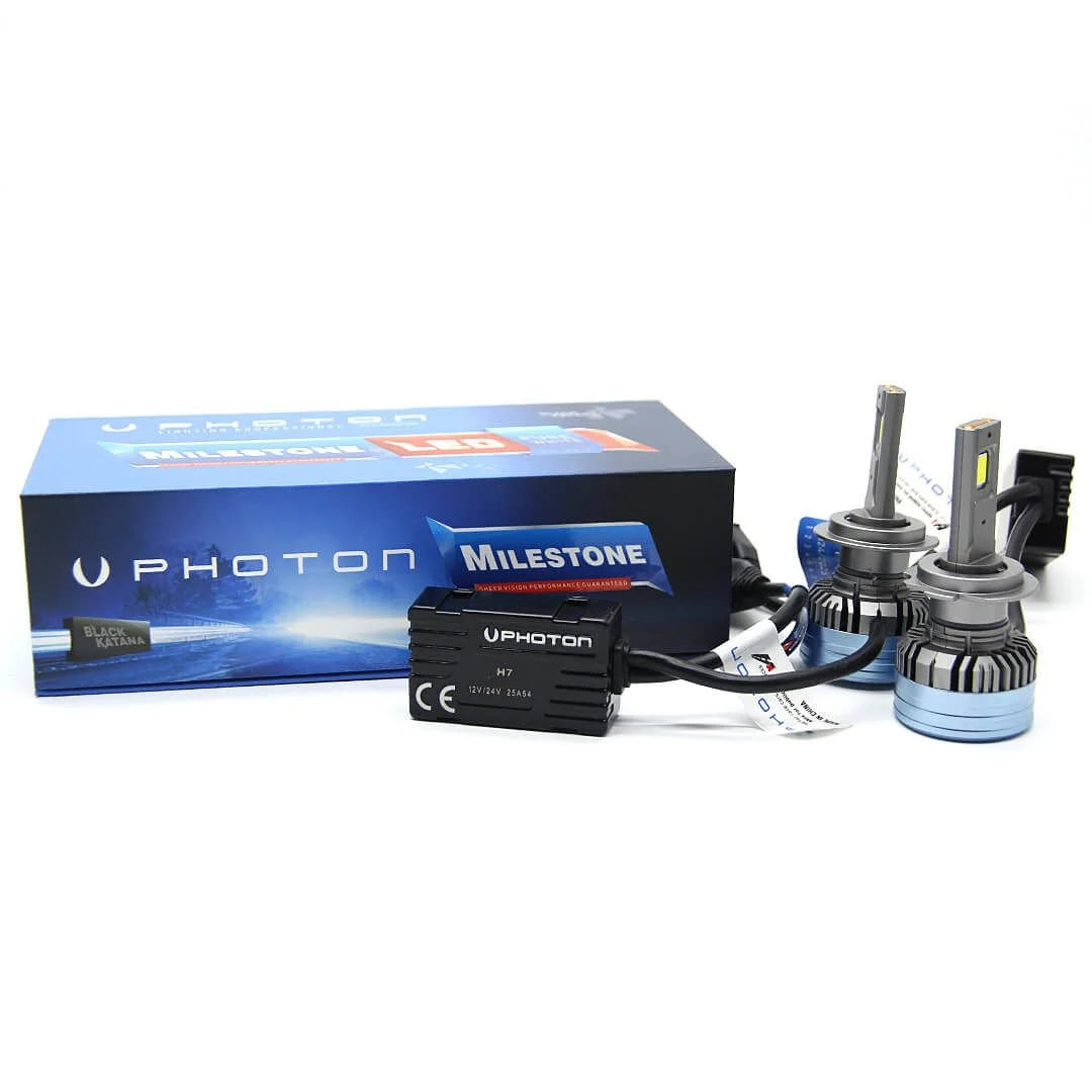 Photon Milestone H7 Black Katana Edition Led Xenon Far